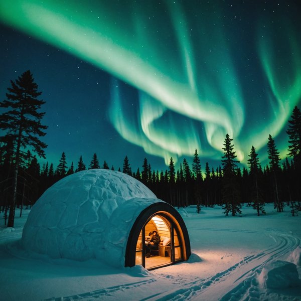 Comment planifier un séjour pour découvrir les aurores boréales depuis un igloo en Finlande ?